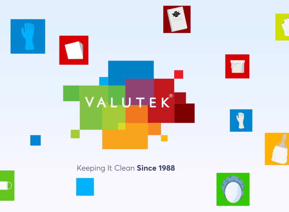 Valutek logo with her product family